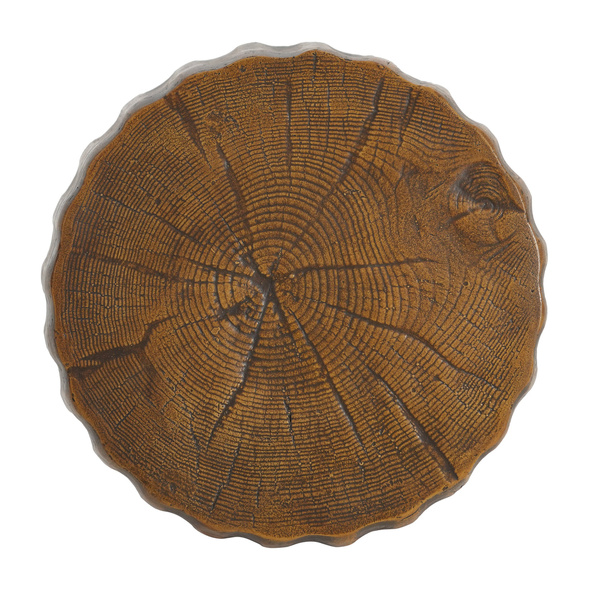 MGO Outdoor Indoor Side Table - Tree Stump Style