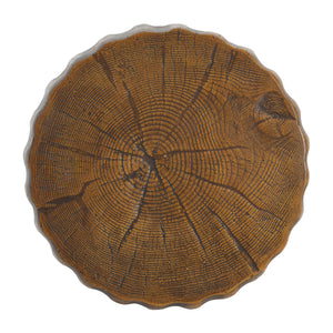 MGO Outdoor Indoor Side Table - Tree Stump Style