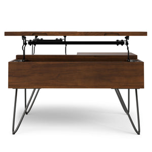 Hunter - Square Lift Top Coffee Table - Walnut