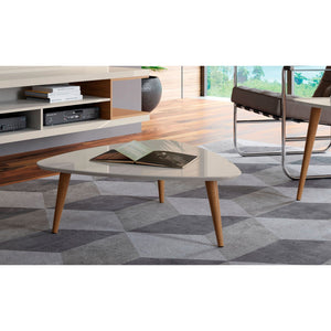 Utopia - Triangle Coffee Table - Off White