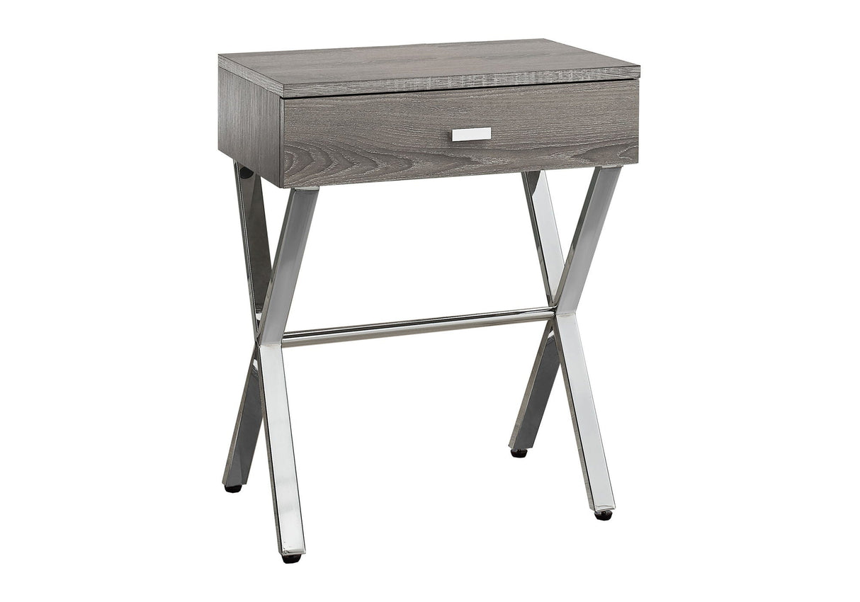 Accent Side X Table, Storage Drawer, Contemporary & Modern - Best Buy Furniture