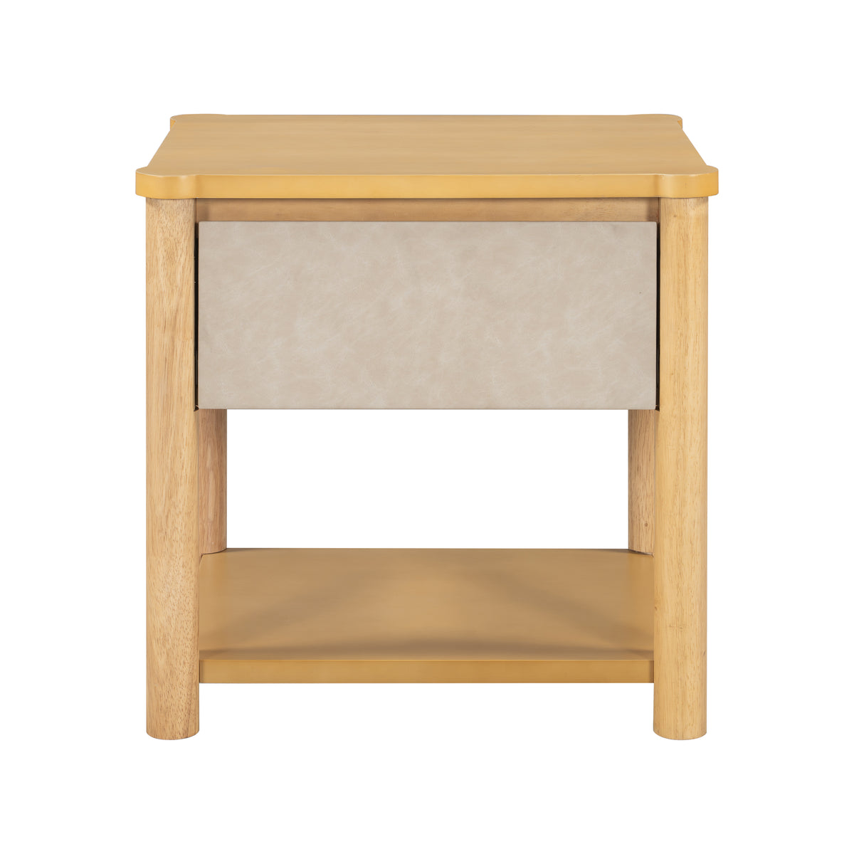 Wood Nightstand Set of 2