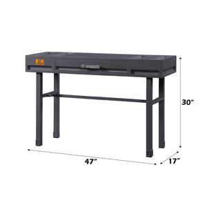 Cargo Vanity Desk With Functional Storage
