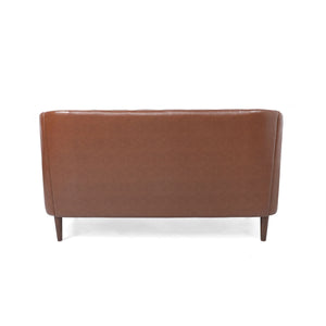 Sophisticated Loveseat With Diamond Stitched Detailing