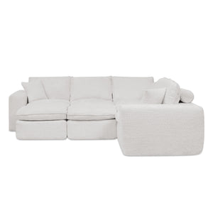 Sectional Sofa With Moveable Ottoman