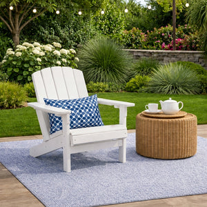 4 Pack Outdoor Lumbar Pillow with Inserts, 12x20 Inch