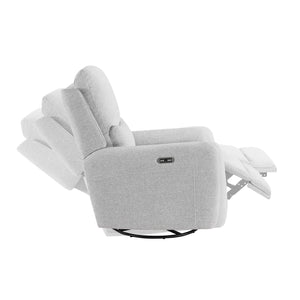 Dublin 30" Swivel Power Recliner Arm Chair Heathered