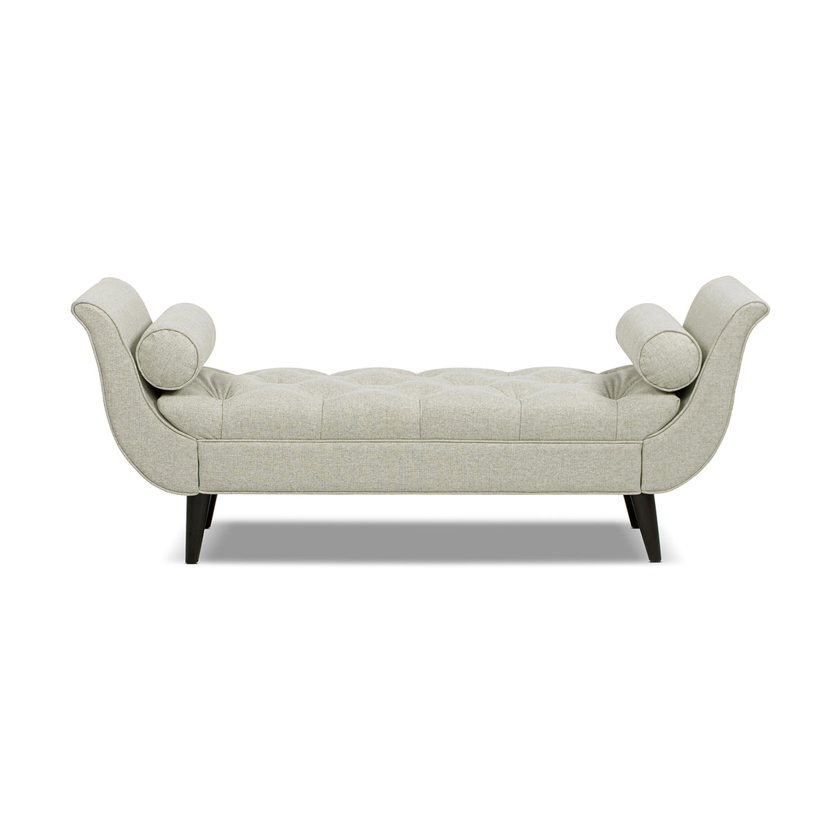 Alma Tufted Flared Arm Entryway Bench