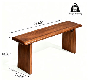 Solid Wood Dining Bench