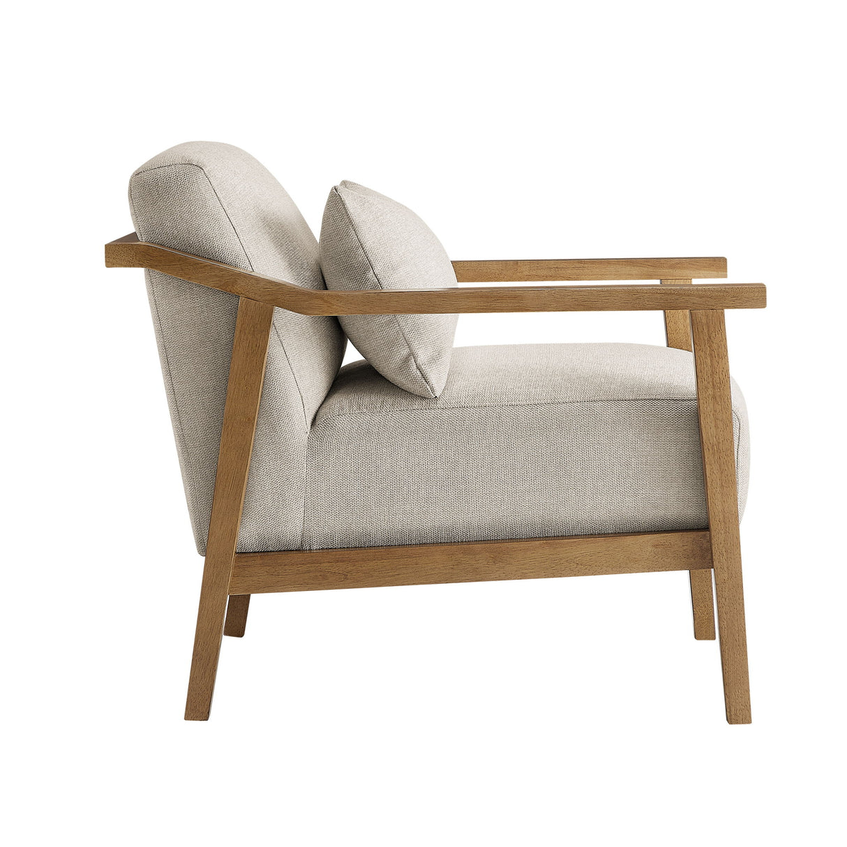 Reagan - Arm Accent Chair With Lumbar Pillow