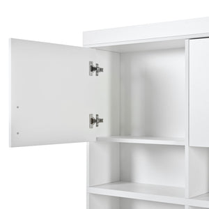 Entryway Hall Tree With Bench And Storage, 5 In 1 Coat Rack