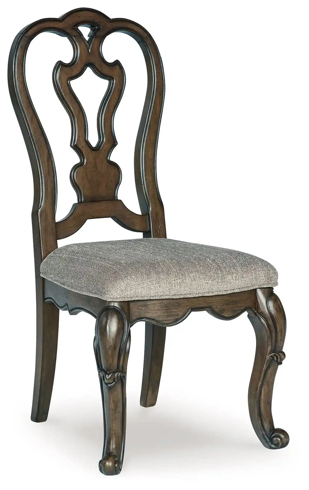 Maylee - Dining Upholstered Side Chair (Set of 2) - Dark Brown - Best Buy Furniture