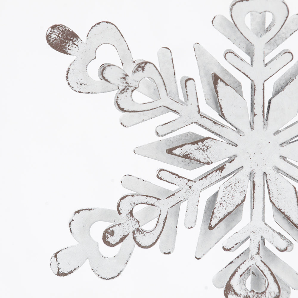 Iron Snowflake Hanger - Set of 6