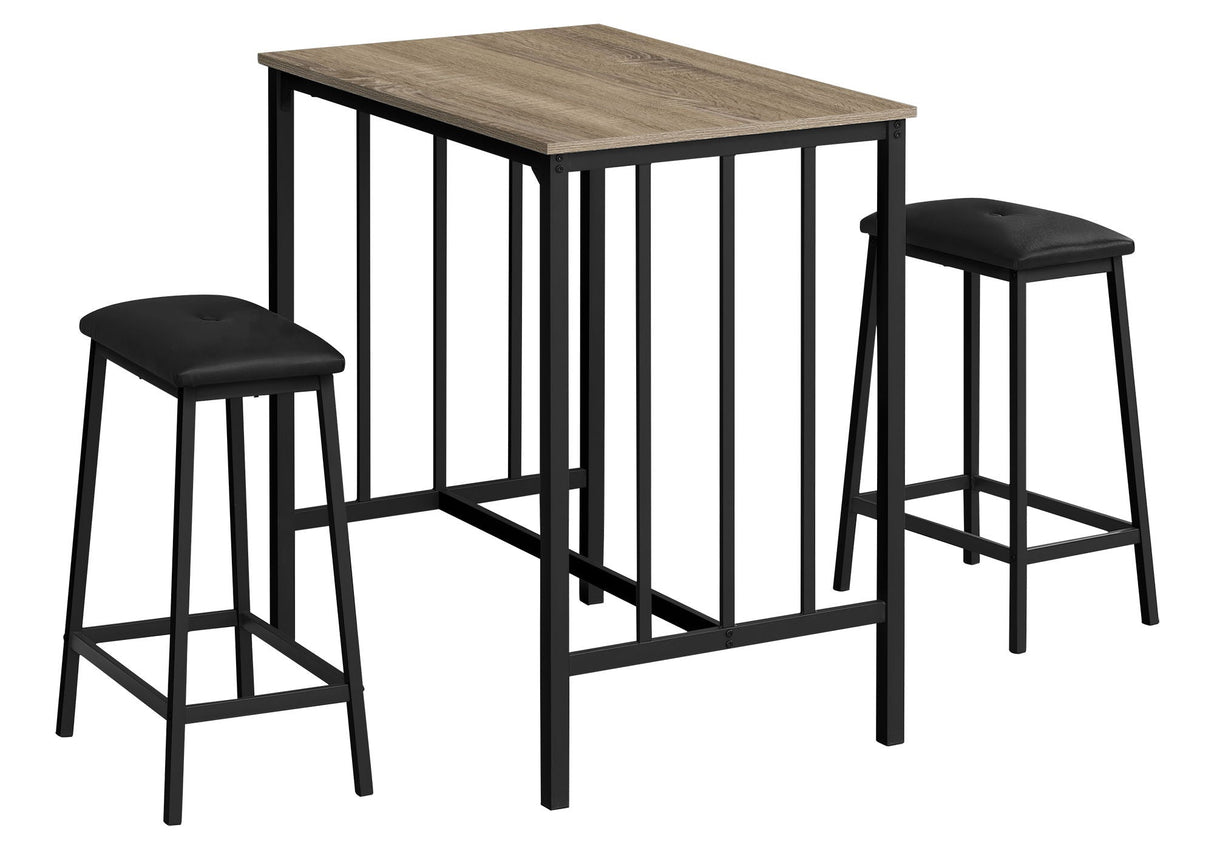 3 Pieces Dining Set, Counter Height, Rectangular, Small, Contemporary & Modern - Best Buy Furniture
