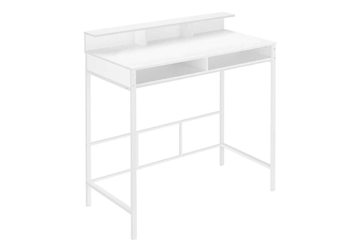 Computer Desk For Home Office, Standing, Storage Shelves, Laptop, Contemporary & Modern - Best Buy Furniture