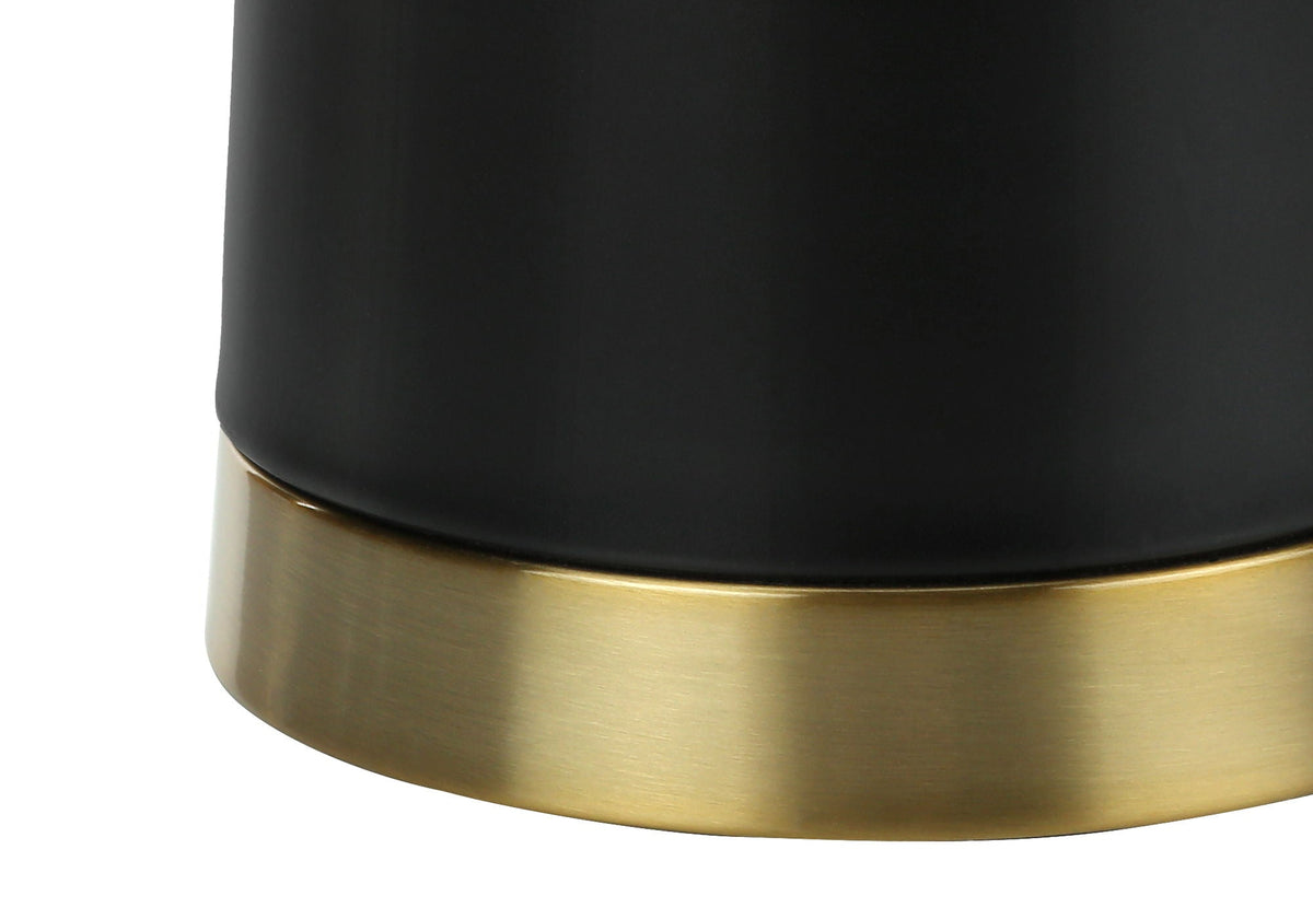 Lighting, Table Lamp, Resin, Contemporary - Black / Cream - Best Buy Furniture