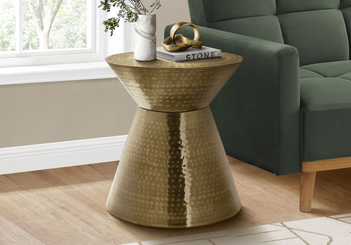 Drum Accent Side Table, Contemporary & Modern Elegant Design - Best Buy Furniture