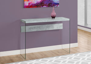 Accent Console Table For Entryway, Glossy Spacious Surface - Best Buy Furniture