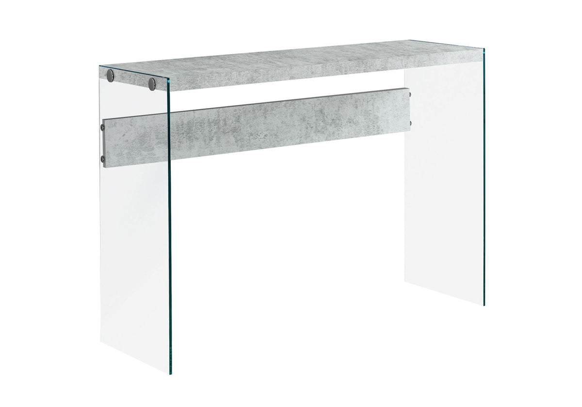 Accent Console Table For Entryway, Glossy Spacious Surface - Best Buy Furniture