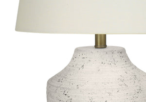 Modern Lighting, Table Lamp, Concrete - Cream - Best Buy Furniture