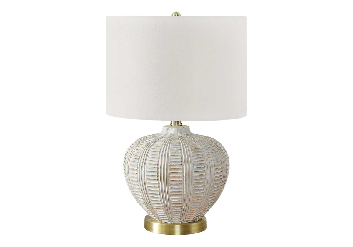 Transitional Lighting, Table Lamp, Resin - Cream - Best Buy Furniture