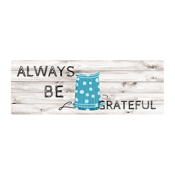 19.6 in. x 55 in. Anti-Fatigue Kitchen Runner Mat (Grateful)