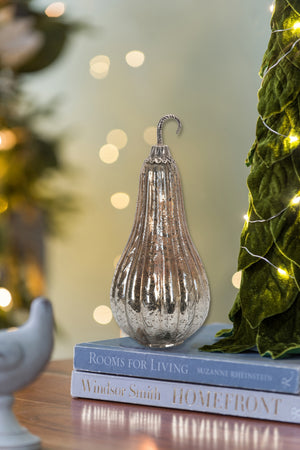 Foil Glass Lustre Mercury Gourd Ornament