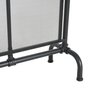 Celeste 1 Panel Iron Fireplace Screen 36" W x 29" H