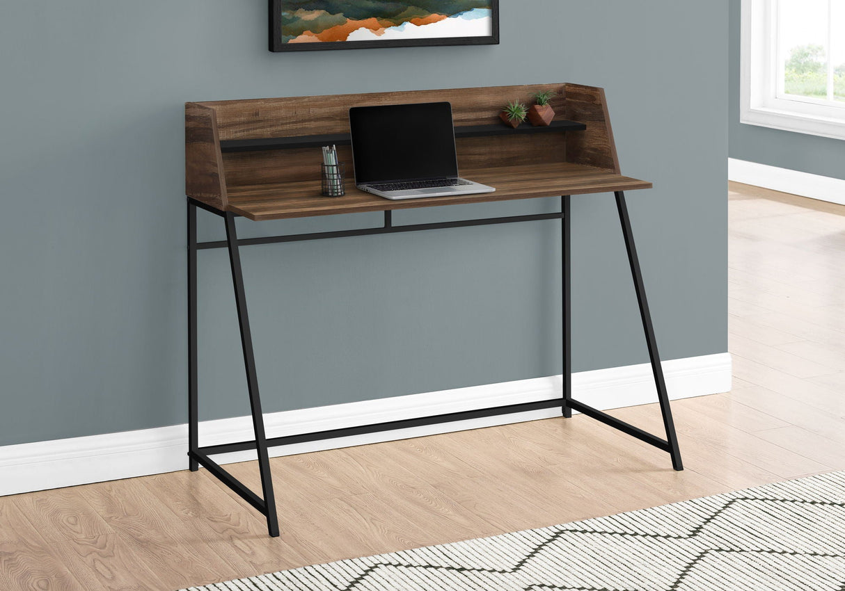 Computer Desk For Home Office, Laptop, Storage Shelves, Marble Look Contemporary & Modern - Best Buy Furniture