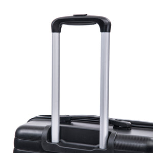 4-Piece Luggage Set with Cosmetic Case in Blue