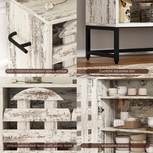 Farmhouse Sideboard Cabinet with Storage