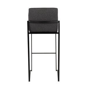 Fuji - Contemporary High Back Barstool Elegant Design