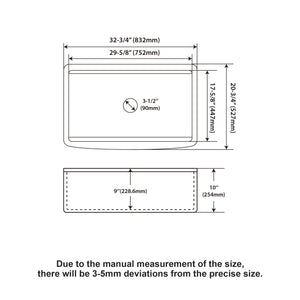 Kitchen Sink Workstation With Deep Bowl And Space-Saving Track Design - White