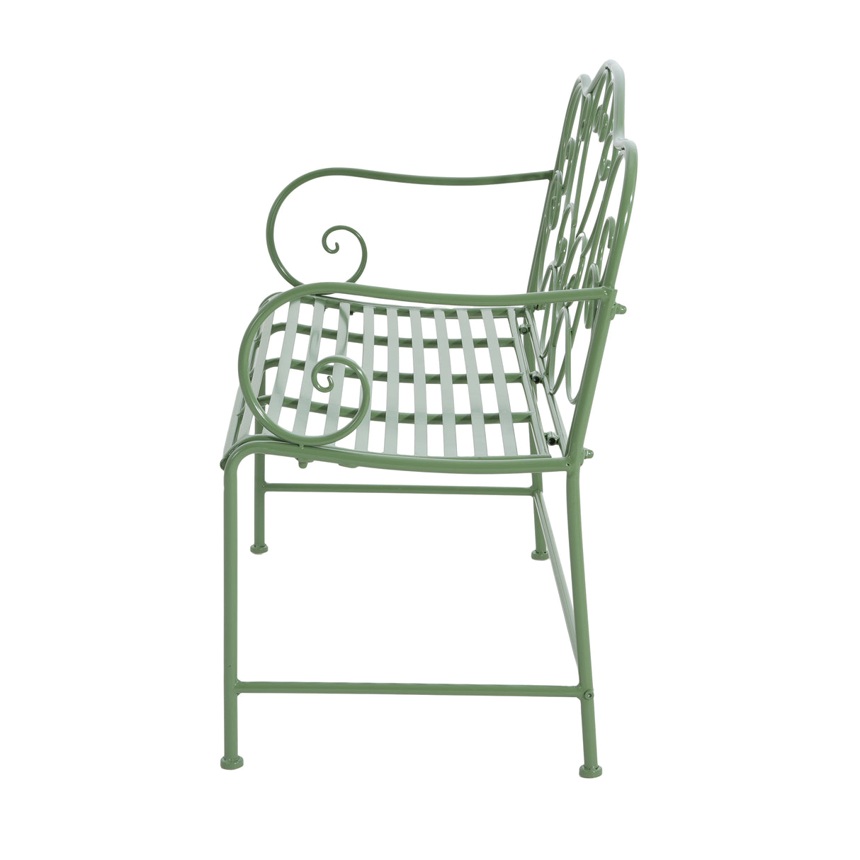 Sunnydaze Outdoor Garden Bench - Green
