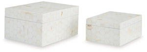 Aldenburg - Box Set (Set of 2) - Cream - Best Buy Furniture