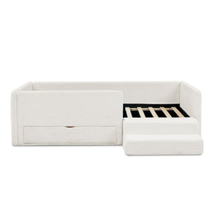 Safe Kids Bed With Guardrails And Storage