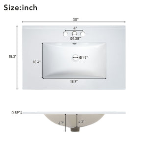 Traditional Bathroom Vanity Set With Soft Close Doors
