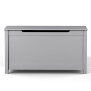 Toy Box Storage With Safety Hinged Lid