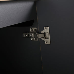 Modern Freestanding Bathroom Vanity With Resin Sink & Soft Close Cabinet Doors