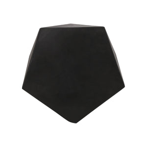 Side Table With Geometric Design