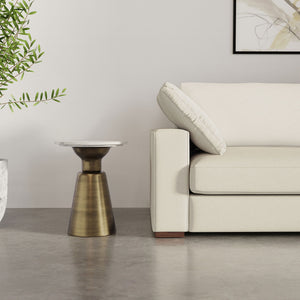 Leyla - Side Table - Antique Brass