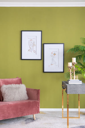 Wall Arts (Set of 2) - Black White