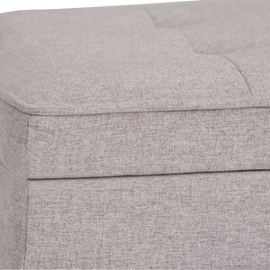 Cosmopolitan - Storage Ottoman Bench With Open Bottom