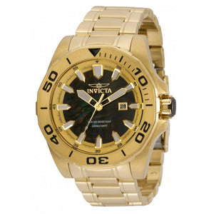 Invicta 48mm Pro Diver Quartz Abalone Dial Bracelet Watch