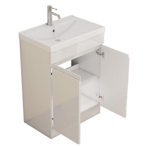 24-Inch Bathroom Vanity With Sink Combo