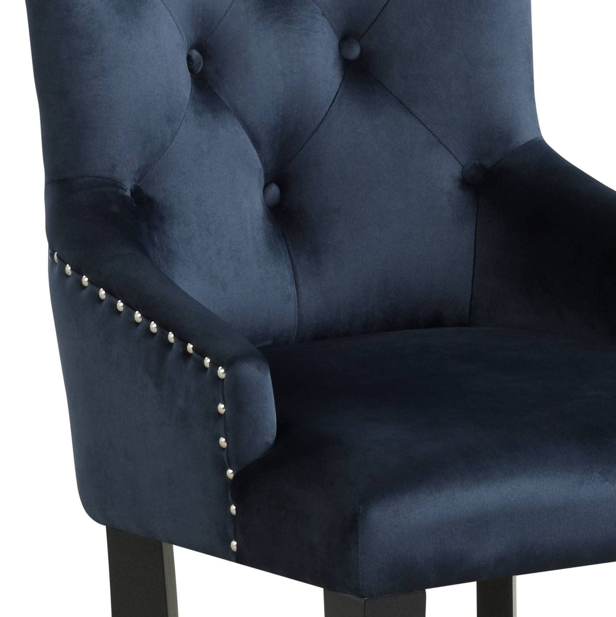 Varian II - Side Chair - Dark Navy - Best Buy Furniture