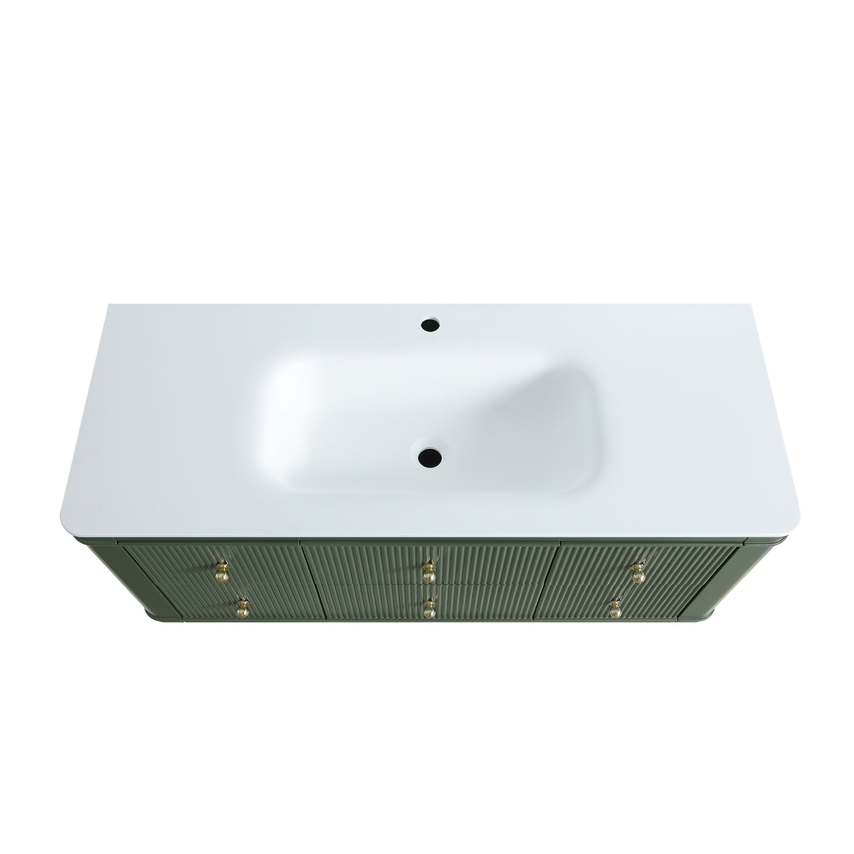 48" Wall Mounted & Floating Single Bathroom Vanity