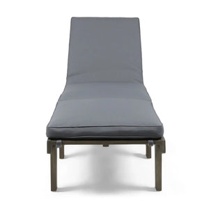 Ariana - Wood Chaise Lounge With Cushion - Best Buy Furniture