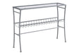 Accent Console Table For Entryway, Contemporary & Modern - Silver - Best Buy Furniture