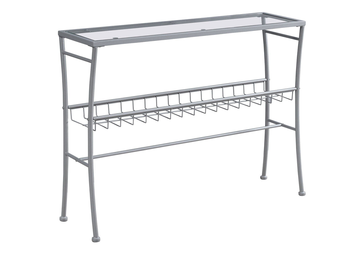 Accent Console Table For Entryway, Contemporary & Modern - Silver - Best Buy Furniture